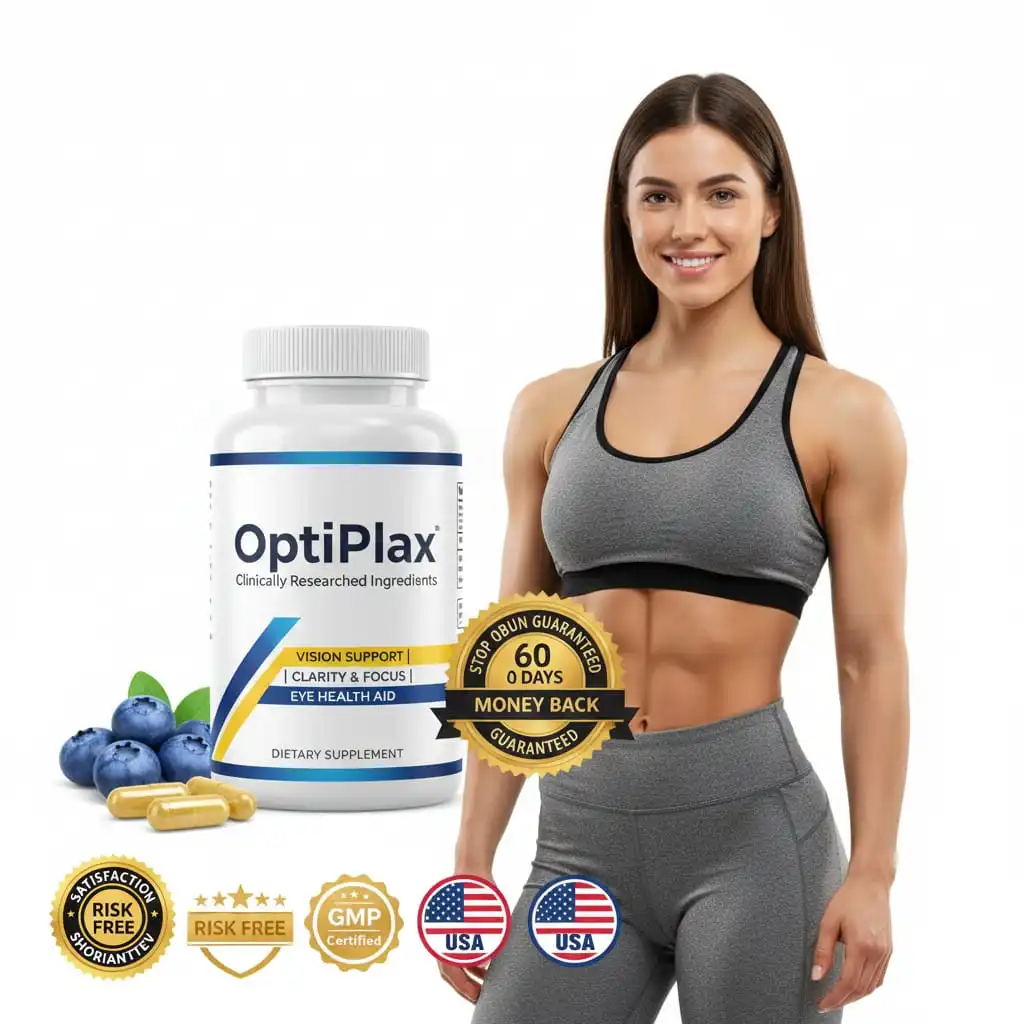 OptiPlax Vision Supplement for Daily Eye Health Support